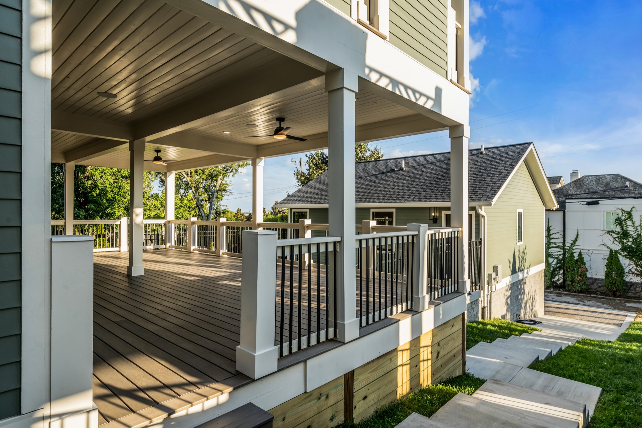Pool Terrace from Covered Veranda